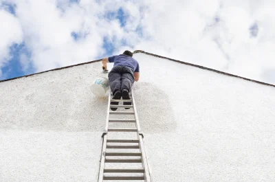 Peinture extérieure à Villeseneux — façades et ravalement